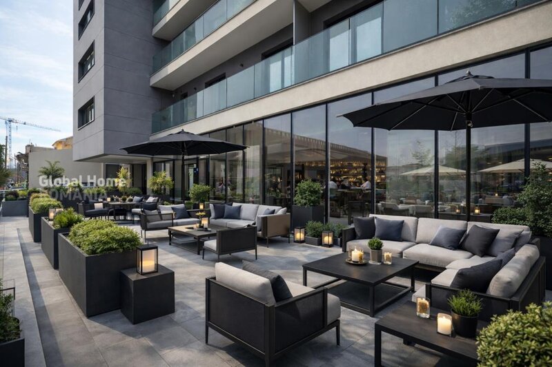 Obor - Avrig Park Spatiu Comercial 105 mp + Terasa 25MP  Vitrina 6ML