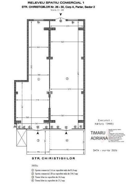 Obor - Avrig Park Spatiu Comercial 105 mp + Terasa 25MP  Vitrina 6ML